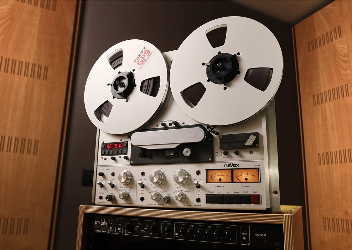 Quantegy GP9 Analogue Tape used to record Shayan's song Reflection, the largest audio production of a Hindi song ever