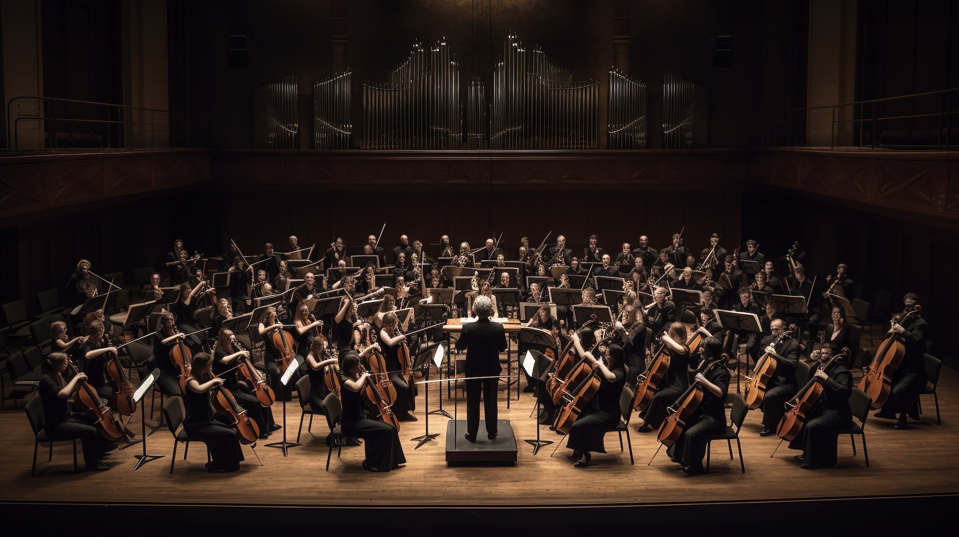 A 150 piece orchestra to showcase the scale of Shayan's Reflection Hindi magnum opus