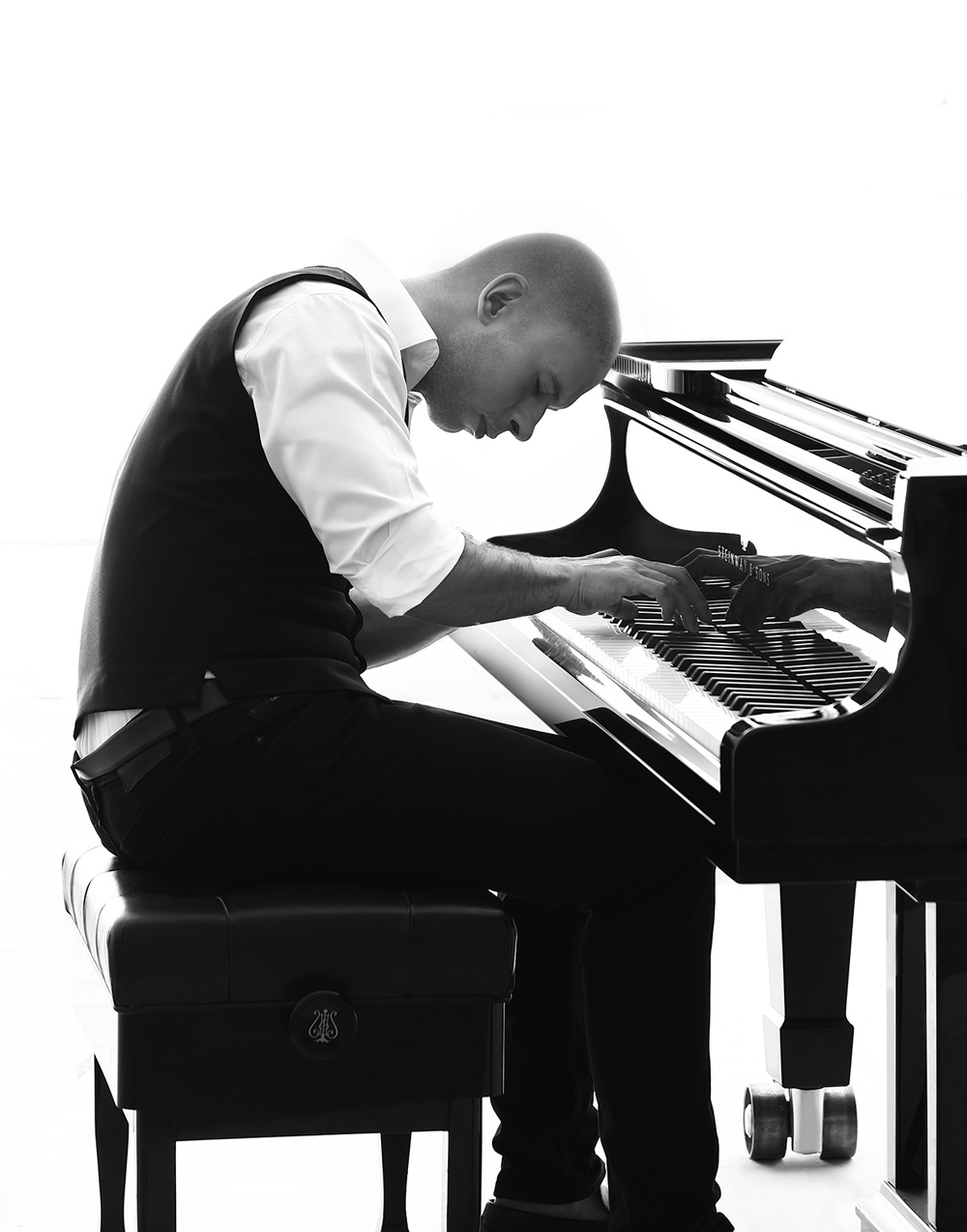 Shayan Performing On Steinway D Grand Piano